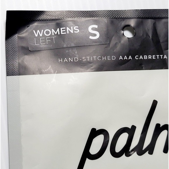 NWT PALM Women’s Leafy Hand Stitched Cabretta‎ Leather Left Handed Glove Size S - Picture 4 of 6
